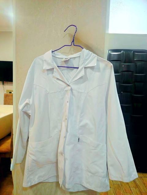 Məhsul: Fors Tibb Tekstil – Unifroma (ağ xalat) - Rəng: ağ - Model — Clothing, footwear, accessories