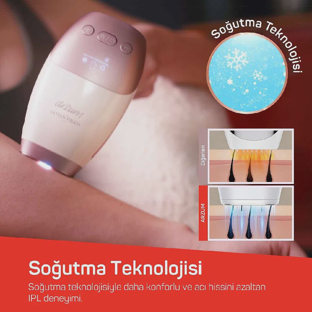Epilyator Arzum Sateen Touch AR5178-02 — Mallar, Bakı (9)