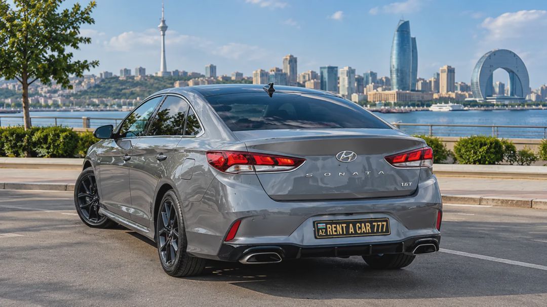 Hyundai Sonata, 2018 — Minik avtomobili icarəsi, Bakı (2)