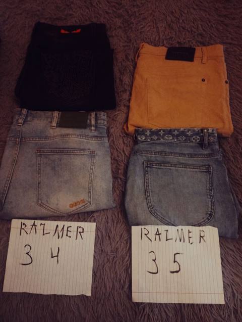 Kişi şalvar/cins kolleksiyasi - Razmerlər: 33, 34, 35 original Hamsi — 20 ₼ · Баку · Jins Kişi şalvar/cins kolleksiyasi - Razmerlər: 33, 34, 35 original Hamsi — Баку