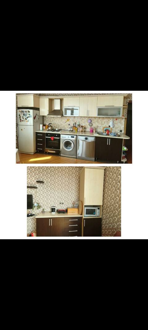 Endirim mətbəx mebeli 400azn satılır ölçü 4 kənar hissə 2 — Baku