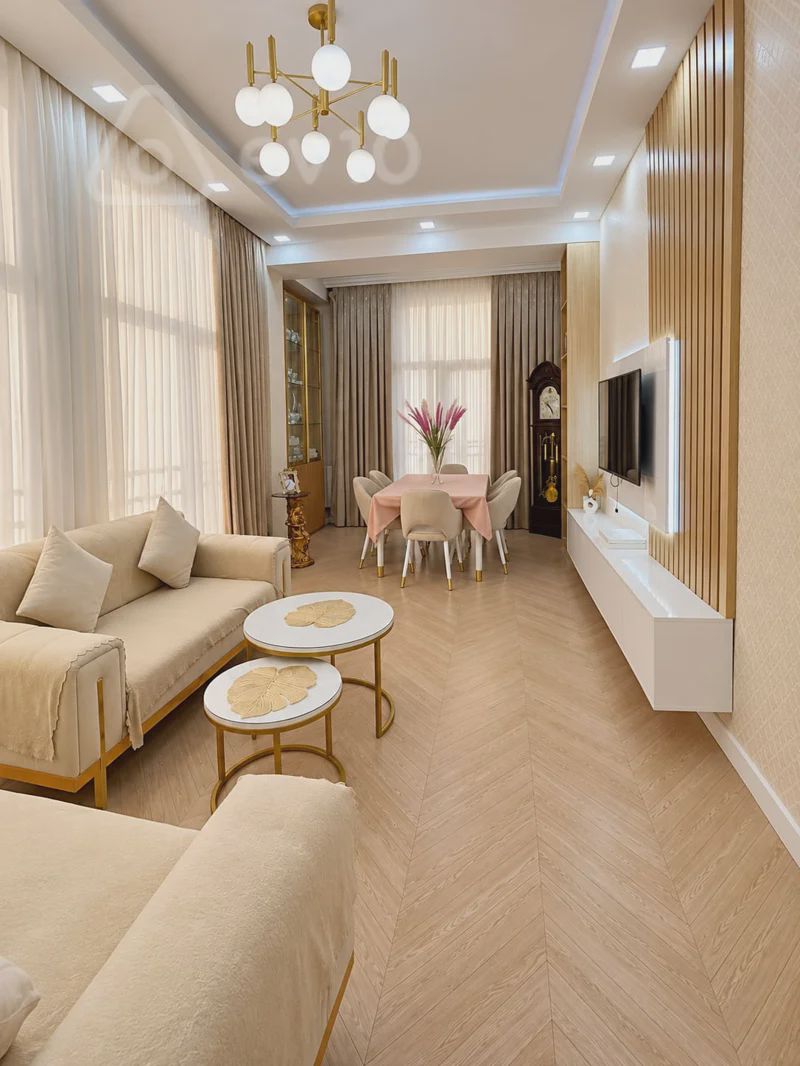 For sale: 4-room apartment (new building), 128 m² — Mənzil, Bakı (3)