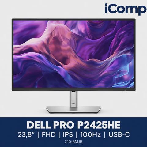 Dell Pro P2425HE 23.8-inch FHD IPS 100Hz Usb-c Hub Monitor (210-BMJB) — 519 ₼ · Baku · Monitorlər Dell Pro P2425HE 23.8-inch FHD IPS 100Hz Usb-c Hub Monitor (210-BMJB) — Baku