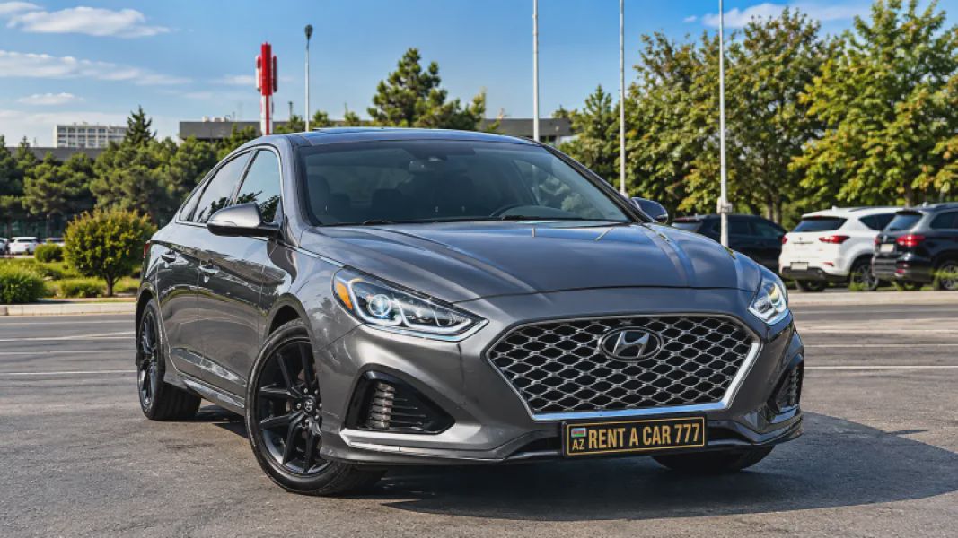 Hyundai Sonata, 2018 — Minik avtomobili icarəsi, Bakı (5)