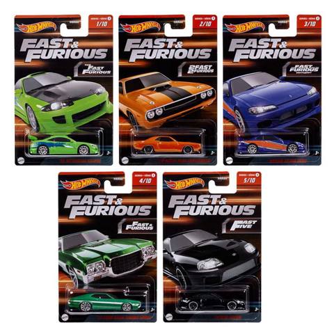 Maşın Mattel Hot Wheels Fast & Furious 10 Themed HNR88, məhsul çeşiddə — Baku