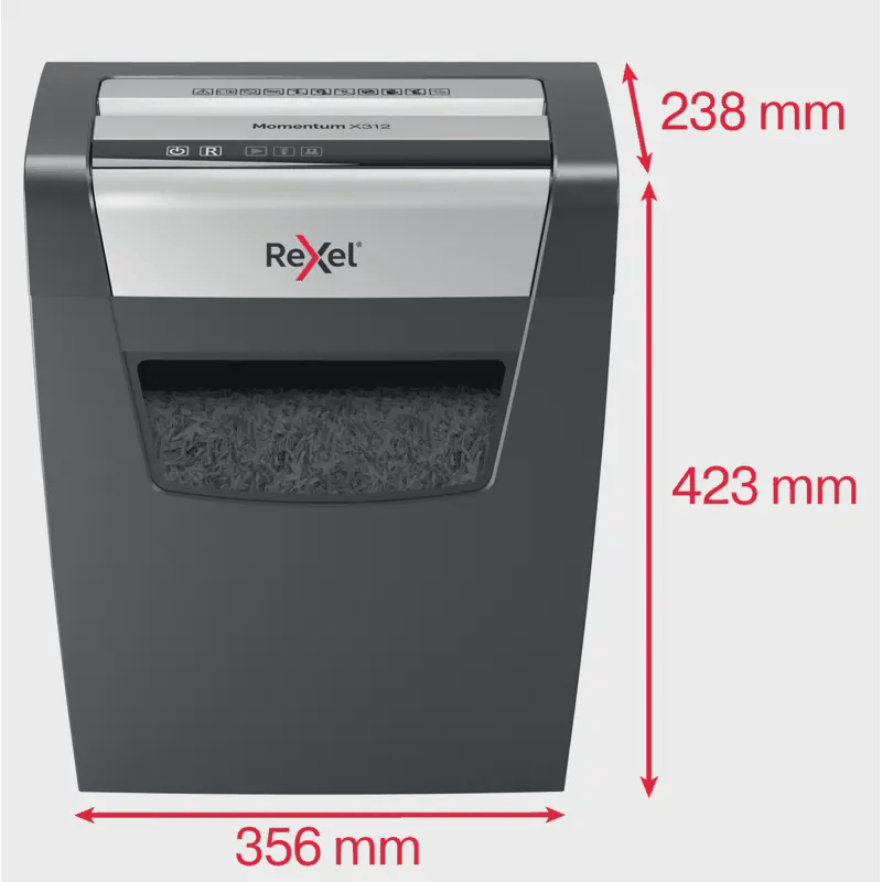 Rexel Momentum X312 Cross Cut Paper Shredder P3 — Ofis malları, Bakı (5)