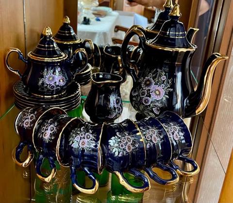 Çay dəsti, rəng - Mavi, Farfor — Баку