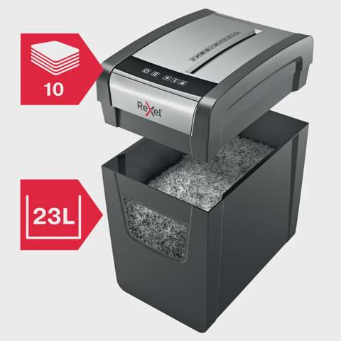 Rexel Momentum X410-SL Slimline Cross Cut Paper Shredder P4 — 349 ₼ · Баку · Ofis malları Rexel Momentum X410-SL Slimline Cross Cut Paper Shredder P4 — Баку
