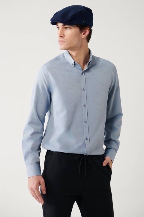 Kişilər üçün uzunqol köynək gd_0011, mavi, kətan, ölçü XXL — 65 ₼ · Baku · Mallar Kişilər üçün uzunqol köynək gd_0011, mavi, kətan, ölçü XXL — Baku