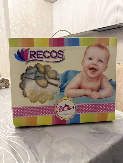 RECOs Baby Blanket – körpələr üçün yumşaq battaniyə - Brend: RECOs — Fərid