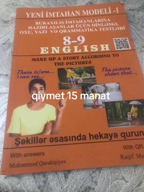 Məhsul: “Yeni İmtahan Modeli – 1: 8–9 English” hazırlıq vəsaiti — 15 ₼ · Bakı · Kitablar Məhsul: “Yeni İmtahan Modeli – 1: 8–9 English” hazırlıq vəsaiti — Bakı