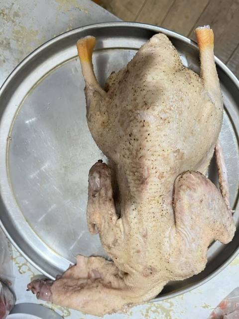 Qaz cəmdəyi – bütöv, təmizlənmiş Məhsul təsviri: - Bütöv təmizlənmiş — Продукты питания (Ручная работа)