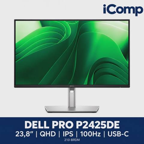 Dell Pro P2425DE 23.8-inch QHD IPS 100Hz Usb-c Hub Monitor (210-BRDM) — Bakı