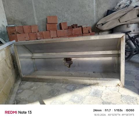 Qalın nejavika havalandırma 190x80 Dərinliyi 50 sm — Digah
