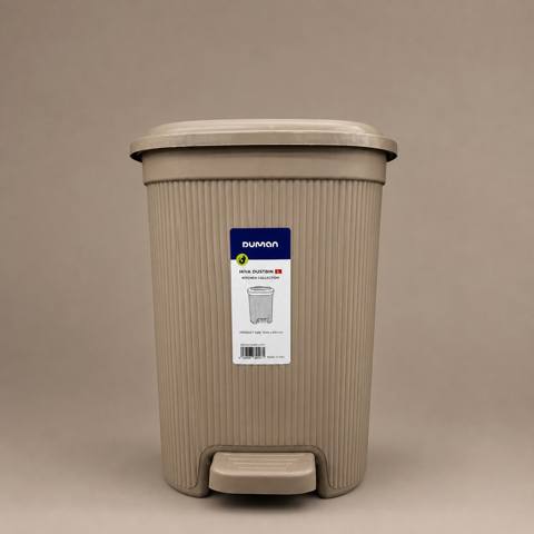 Zibil çəni AA607, plastik/polipropilen, qəhvəyi, 12 l — Goods