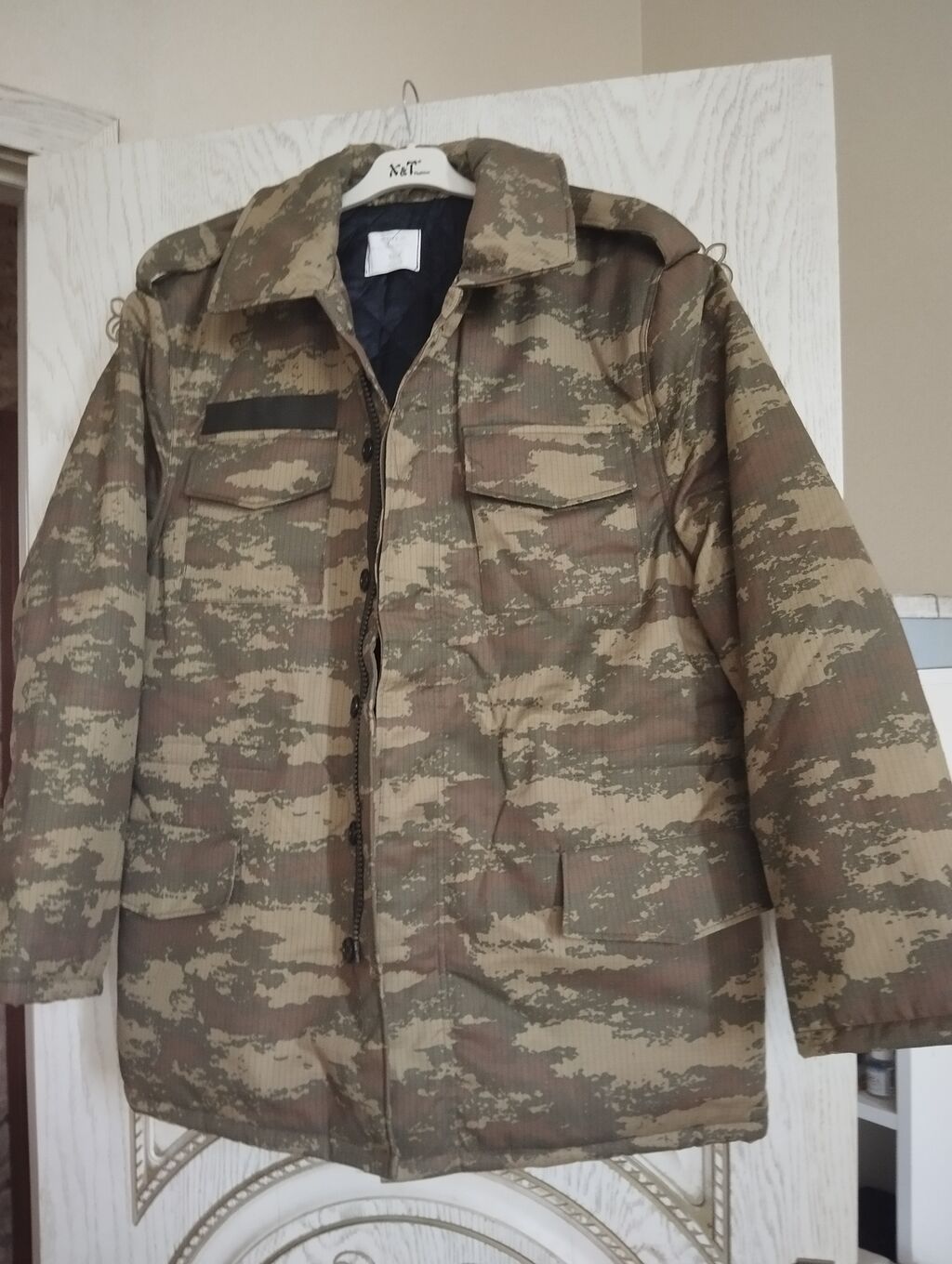 Kurtka – 46 razmer, təzə. - Rəng/naxış: hərbi kamuflyaj - Model — Kurtkalar, Sumqayıt (5)