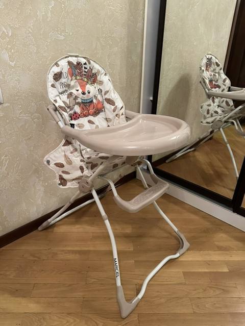 Uşaq yemək stulu – Marcel - Yığcam, yüngül və daşıması rahat — Everything for Kids