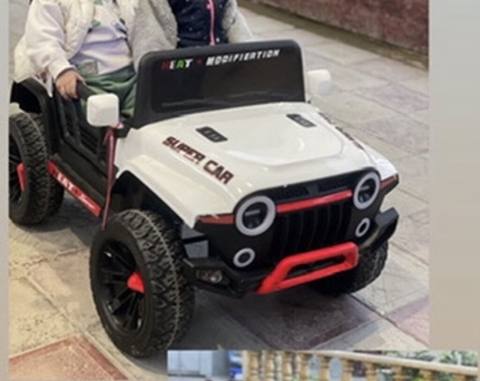 Uşaq elektrikli maşın – “Super CAR” off-road üslubunda - Korpus: ağ — Баку