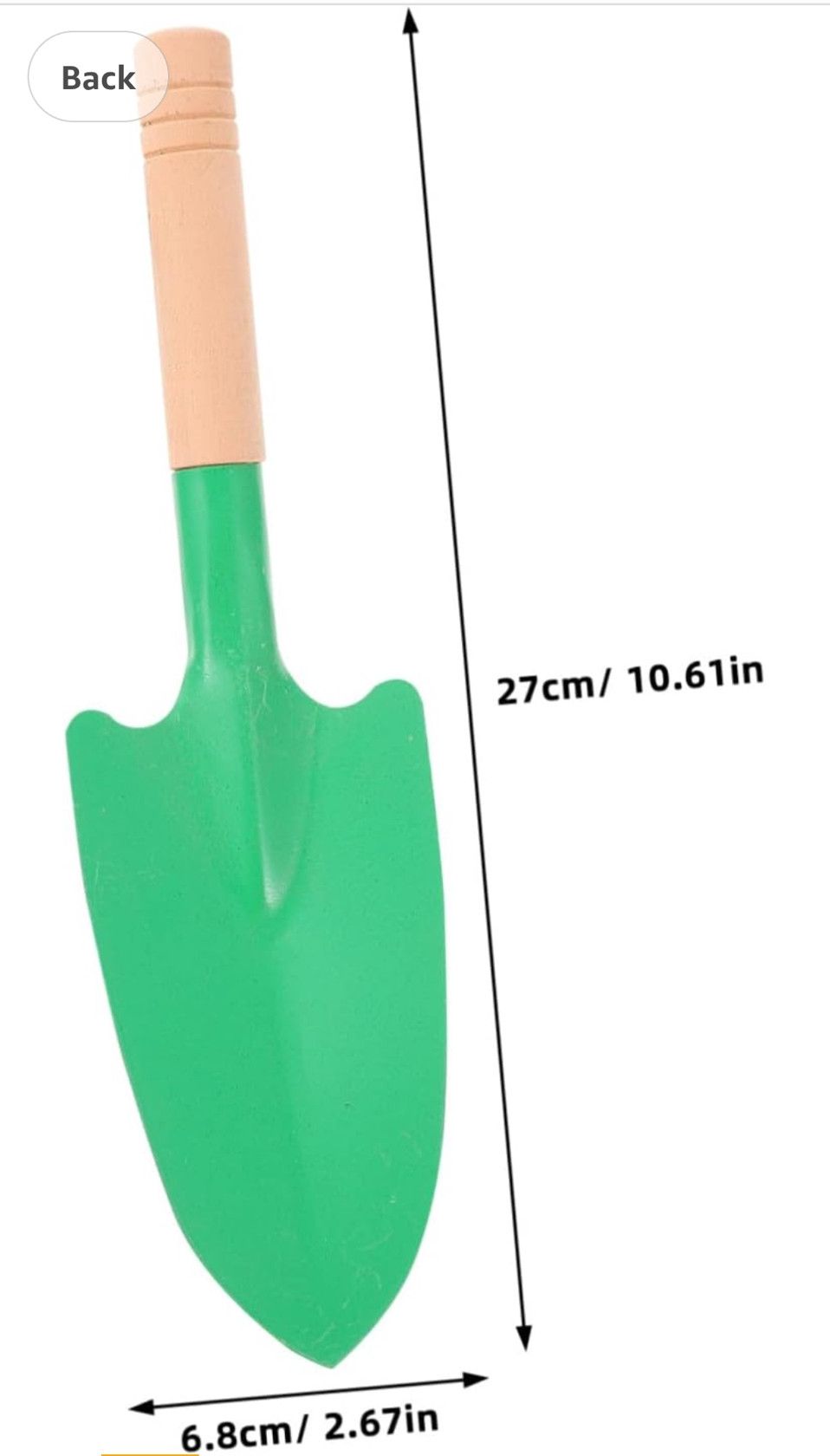 Bağ üçün kürək 2316244, taxta, yaşıl — Mallar, Bakı (3)