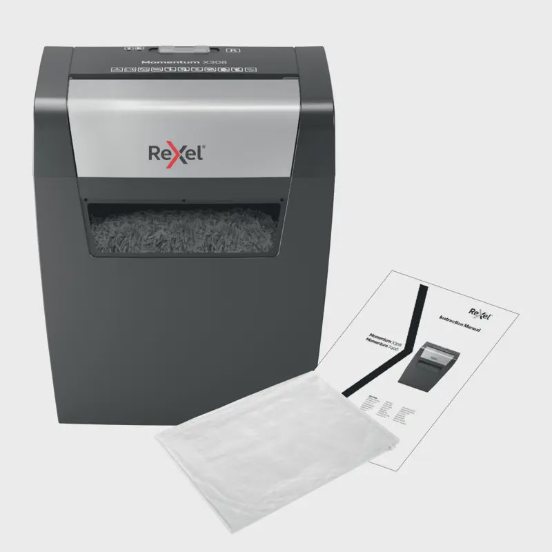 Rexel Momentum X308 Cross Cut Paper Shredder P3 — Ofis malları, Bakı (5)