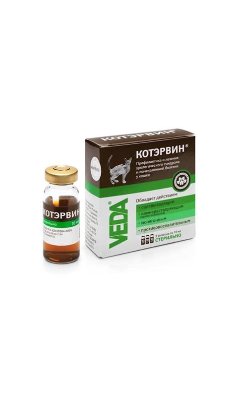 Сövhər Veda Котэрвин pişiklər üçün, 10 ml, 1 əd — Goods