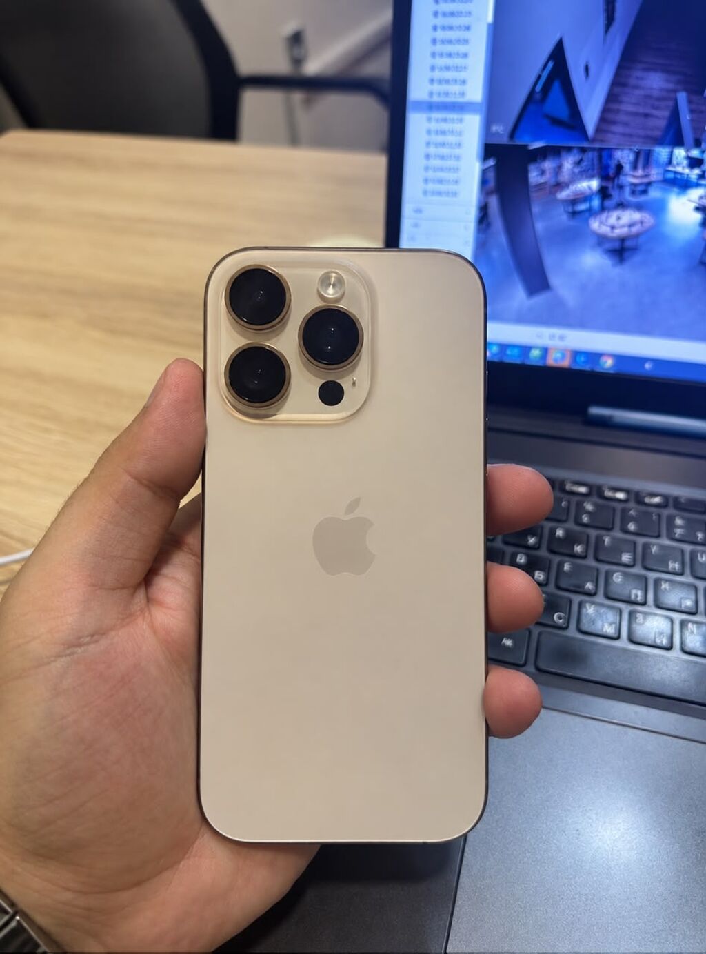 IPhone 16 Pro, 128 GB, Desert Titanium, Simsiz şarj — Apple iPhone, Sumqayıt (5)
