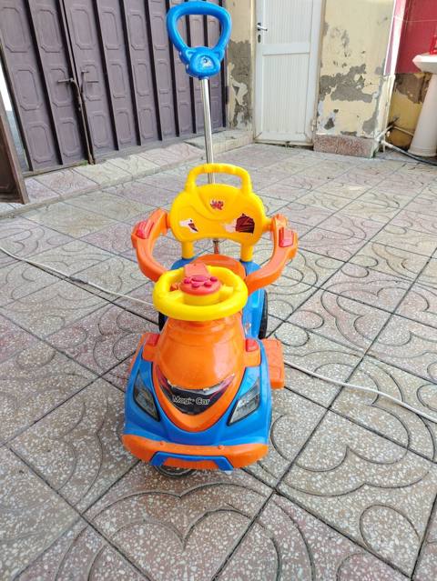 Uşaq üçün təkanla idarə olunan “Magic Car” tipli minik maşını — Балаларға арналғанның бәрі