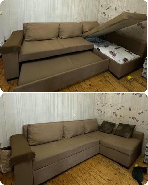 *ZB* *Divan 200 AZN* madeyrandir ölçü uzun2. 55/en 1.50 unvan Ehmedli — Nərmin — დივნები (რბილი ავეჯი)