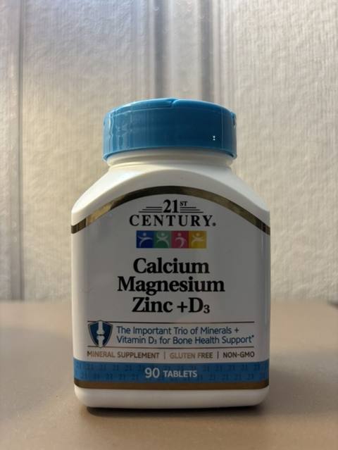 21st Century Calcium Magnesium Zinc + D3 – mineral kompleks əlavəsi — 20 ₼ · Baku · Vitaminlər və qida əlavələri 21st Century Calcium Magnesium Zinc + D3 – mineral kompleks əlavəsi — Baku