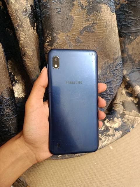 Samsung Galaxy A10, 32 GB, rəng - Göy, Sensor, İki sim kartlı — Баку