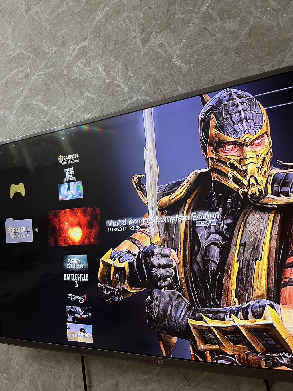 Playstation 3 Super slim model çox ideal vəziyyətdə,problemi yoxdu — Oyun konsolları, Saray (4)