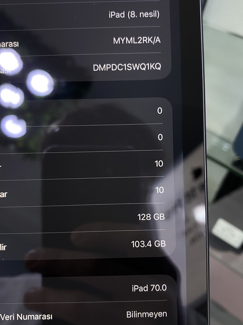 İşlənmiş Apple iPad 8 (2020), 10,2", 128 GB, Ödənişli çatdırılma — Apple, Bakı (4)