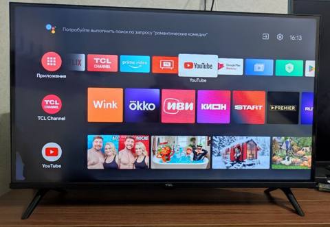 TCL 32S65A Smart TV - Ekran: 32 düym, nazik çərçivəli dizayn - Smart — Баку