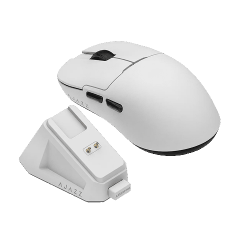 Ajazz AJ159P MC White Simsiz Gaming Siçan — Baku