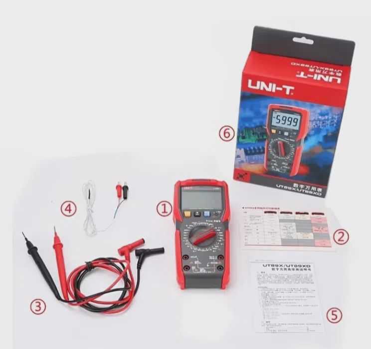 Multimetr Unı-t UT89X rəqəmsal — Mallar, Bakı (5)