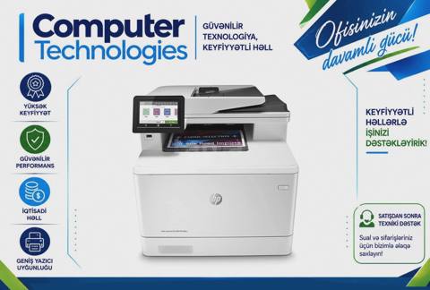 Çoxfunksiyalı printer HP Color LaserJet Pro MFP M479fdw — 1 475 ₼ · Баку · Printerləri Çoxfunksiyalı printer HP Color LaserJet Pro MFP M479fdw — Баку