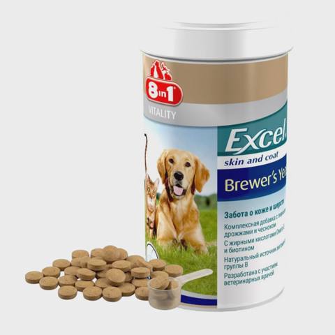 8in1 Excel pivə mayası, dəri və tük qayğısı, 1 tablet — 0.05 ₼ · Баку · Heyvan malları 8in1 Excel pivə mayası, dəri və tük qayğısı, 1 tablet — Баку