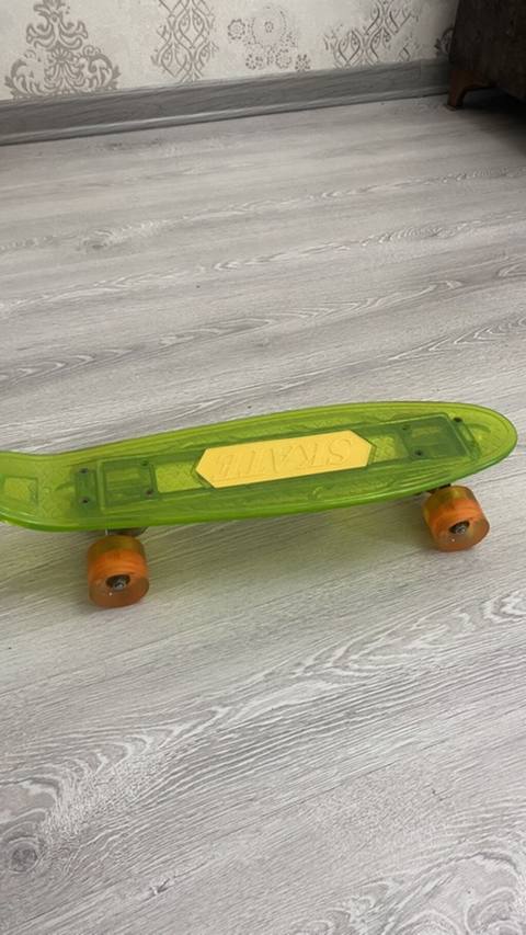 Şəffaf gövdəli mini kruizer skeytbord - Rəng: neon yaşıl gövdə — 15 ₼ · Баку · Skeytbordlar Şəffaf gövdəli mini kruizer skeytbord - Rəng: neon yaşıl gövdə — Баку