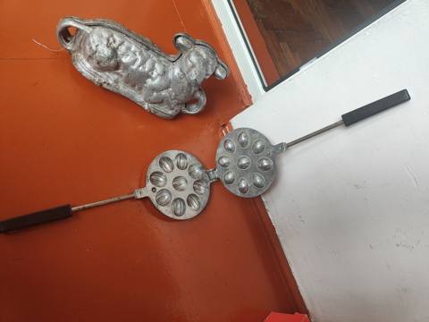 Şirniyyat qəlibləri, rəng - Gümüşü, Metal, Fiqur — Mehbube — Үй үчүн буюмдар