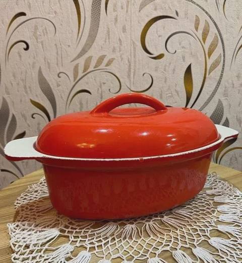 Qazan Çuqun material, Ağ rəng — Bakı