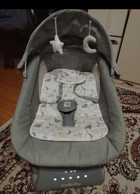 Coolbaby elektrikli uşaq yelləncəyi Körpənin rahatlığı və — Masazir