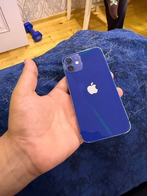 IPhone 12 mini, Göy, Face ID — 299 ₼ · Khirdalan · Apple iPhone IPhone 12 mini, Göy, Face ID — Khirdalan