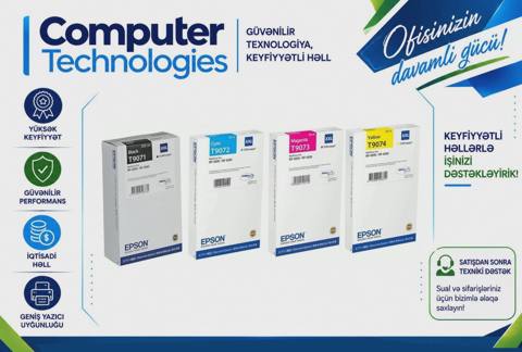 Kartric Epson T9073 Yellow — Baku