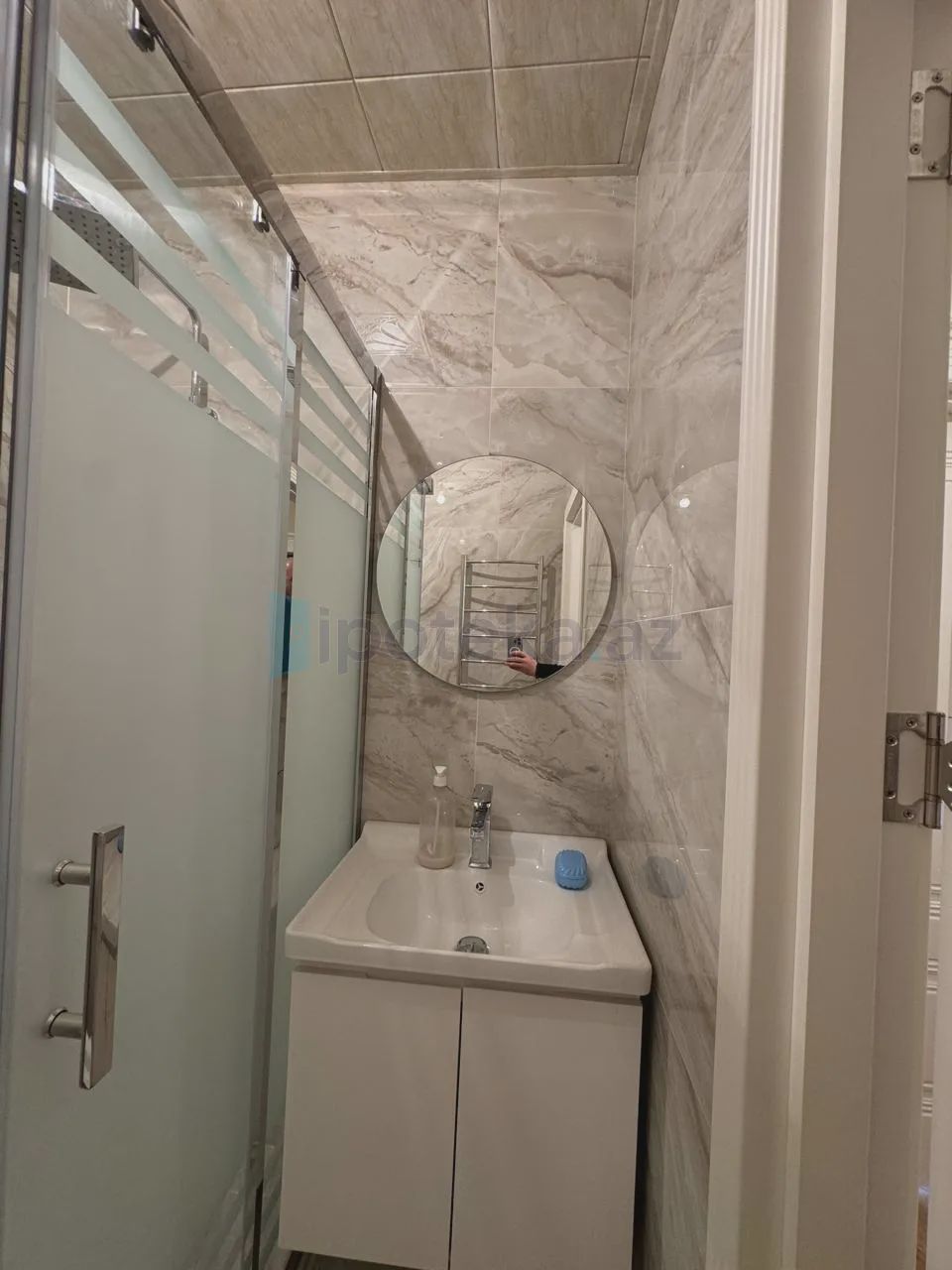 For sale: 2-room apartment (new building), 54 m² — Mənzil, Xırdalan (3)