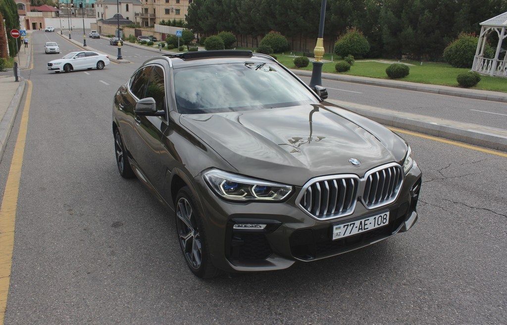 BMW X6, 2020 il, 158000 km, 3 L 77-AE-108 — Avtomobillər, Bakı (9)