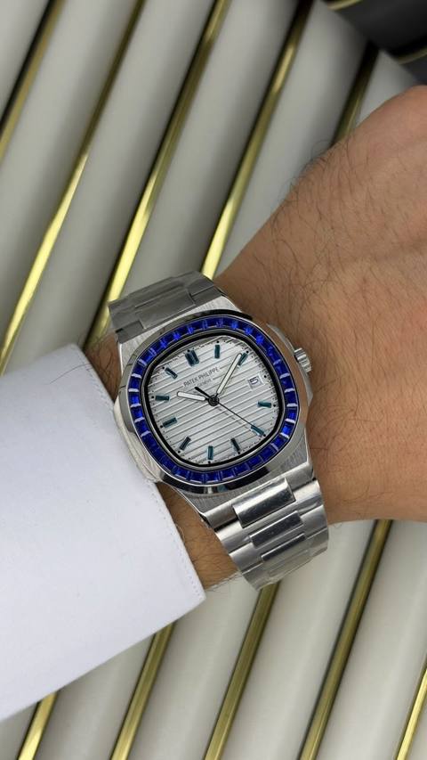 Yeni, Qol saatı, Patek Phillipe, rəng - Gümüşü — Баку