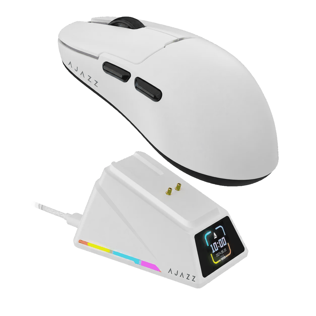 Ajazz AJ159 Apex White Simsiz Gaming Siçan — Klaviaturalar və siçanlar, Bakı