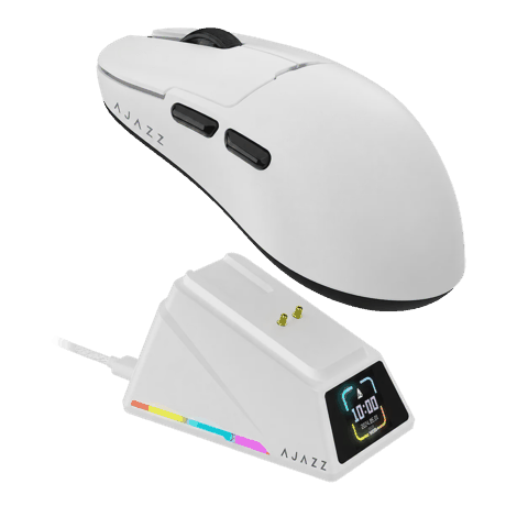 Ajazz AJ159 Apex White Simsiz Gaming Siçan — Baku