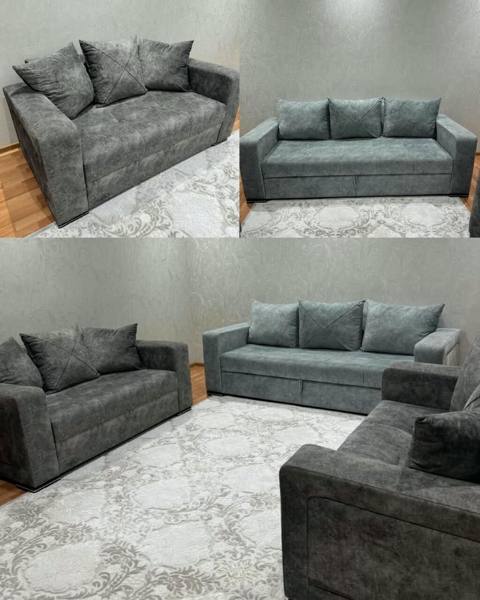 3 divan satilir birlikde 250azn. Bazalidir acilir Unvan Hezi — დივნები (რბილი ავეჯი)