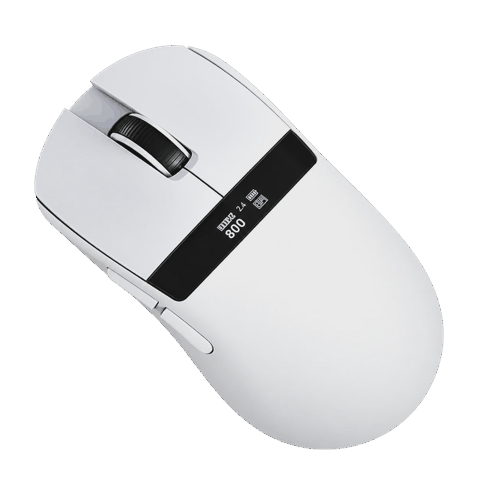 Ajazz NJ08 V2 White Simsiz Gaming Siçan — Bakı